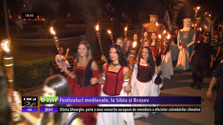 Festivaluri medievale, in acest weekend la Sibiu si Brasov Imagine