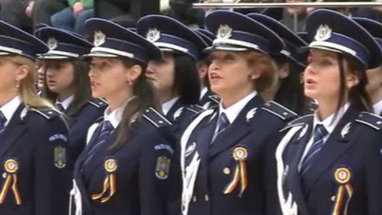 Festivitate in uniforma. Peste 600 de absolventi ai Academiei de Politie sunt inaintati in grad Imagine