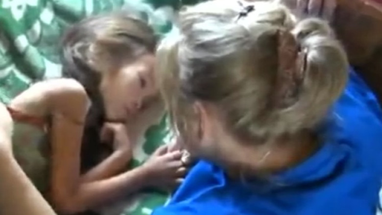 Fetita de patru ani, salvata dupa ce s-a pierdut in padurile Siberiei Imagine