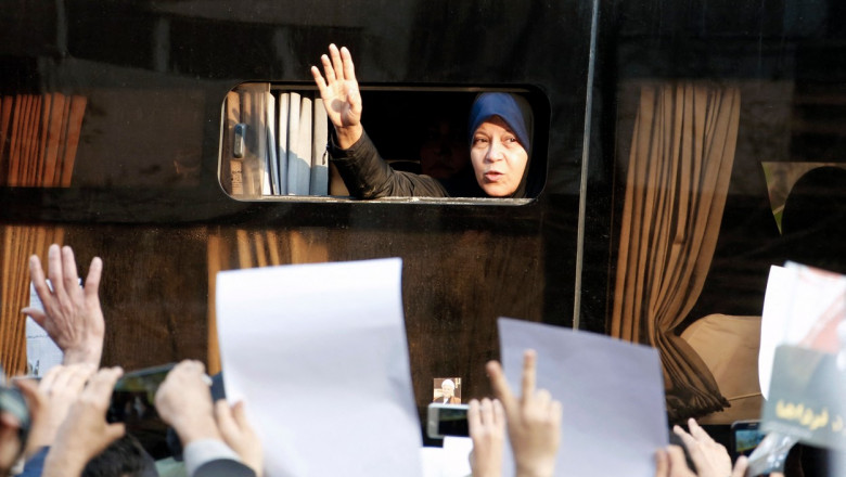 Fiica fostului presedinte iranian Rafsanjani a fost arestata la Teheran pentru ca a scos oamenii in strada la proteste Imagine