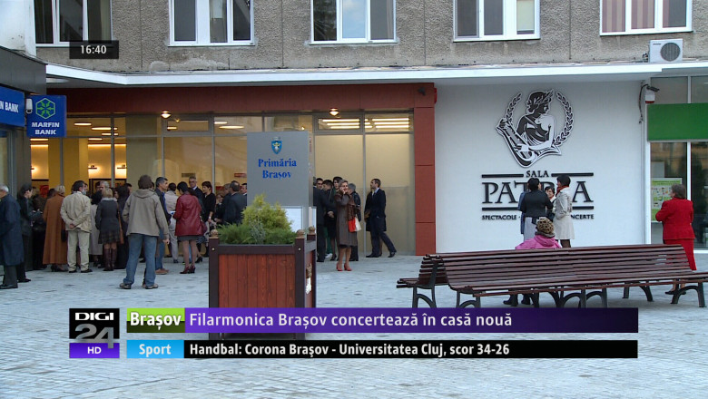 Filarmonica Brasov concerteaza in casa noua Imagine