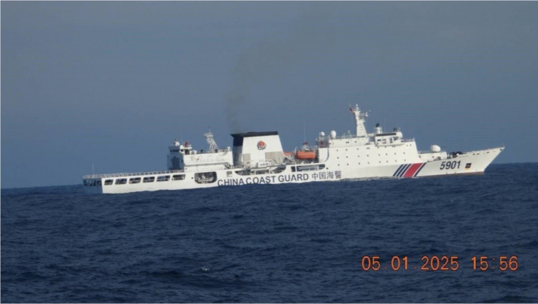 Filipine confrunta nava „monstru” a Chinei care patruleaza apele disputate din Marea Chinei de Sud Imagine