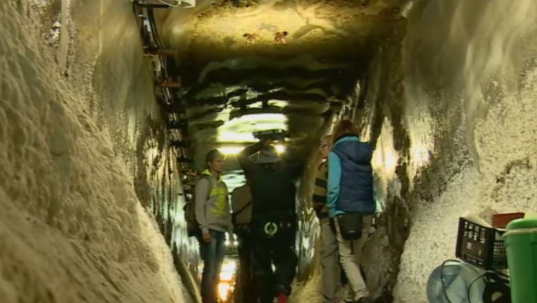 Film turnat in Salina Turda Imagine