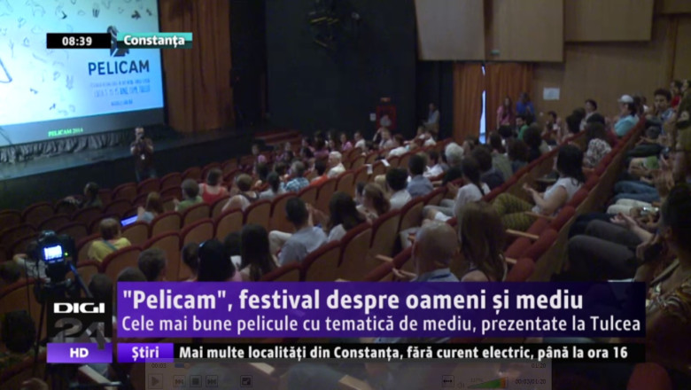 Filme documentare, dar si artistice cu care au avut ca tema Delta Dunarii si Marea Neagra au rulat la Tulcea, timp de trei zile. Imagine