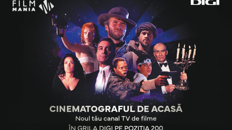 FilmMania este disponibil pe DIGI Romania Imagine