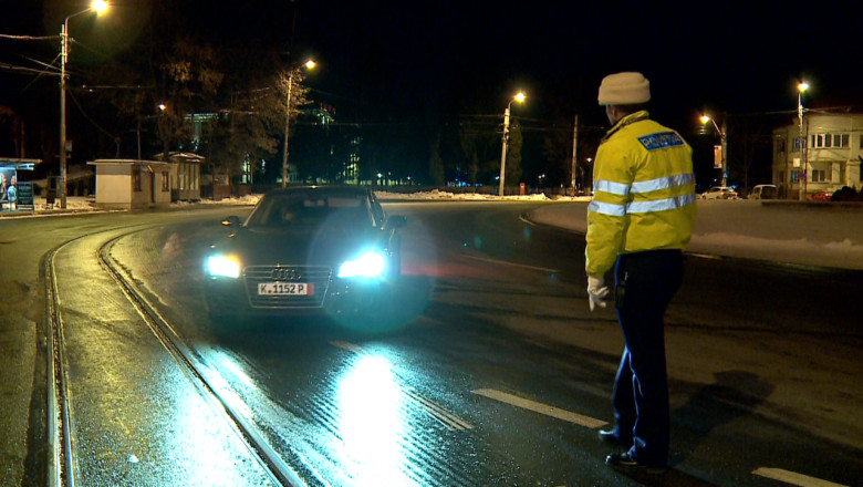 Filtre in trafic. Politistii rutieri din Iasi vor sa ii depisteze pe soferii care urca bauti la volan Imagine