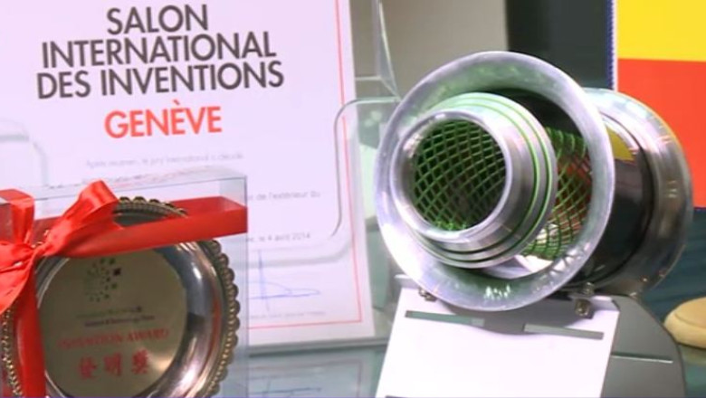 Filtrul care elimina supraacciza. Corneliu Birtok-Baneasa a fost premiat la Geneva pentru inventia sa Imagine