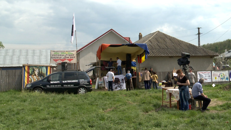 Final de vacanta la Pungesti. Activistii de mediu au plecat din tabara de rezistenta Imagine