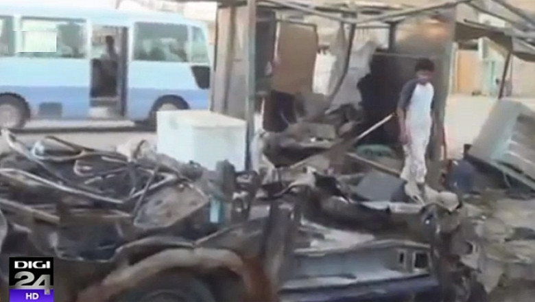 Final sangeros de Ramadan la Bagdad: Cel putin 60 de oameni au murit in urma atacurilor cu masini-capcana, in timpul ceremoniilor de incheiere a postului Imagine