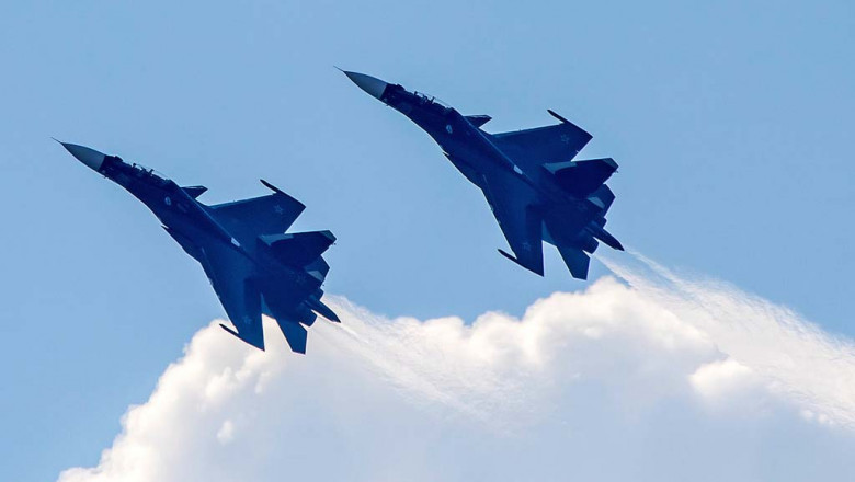 Finlanda anunta ca doua avioane de lupta rusesti i-au incalcat spatiul aerian Imagine