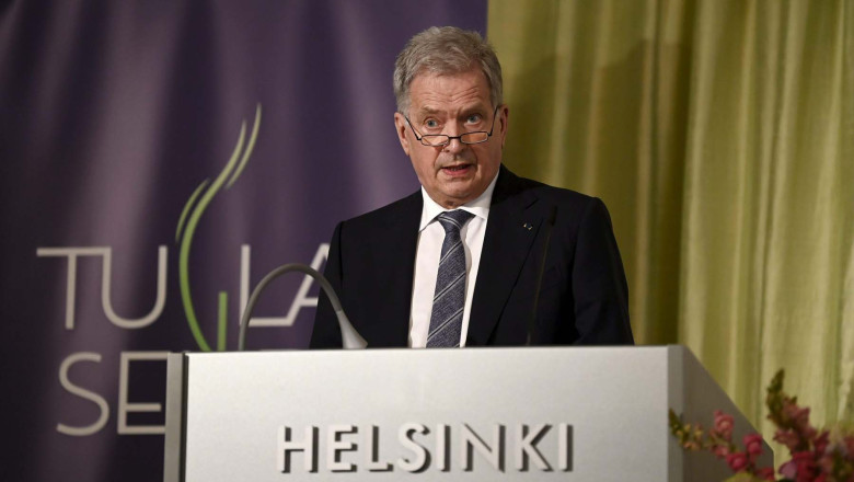 Finlanda va depune oficial cerere de aderare la NATO, a anuntat presedintele Sauli Niinisto Imagine