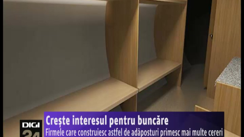 Firmele care construiesc buncare primesc mai multe cereri Imagine