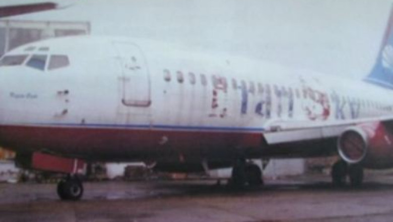 Fiscul din Bacau scoate la vanzare un avion cu 70 de locuri Imagine