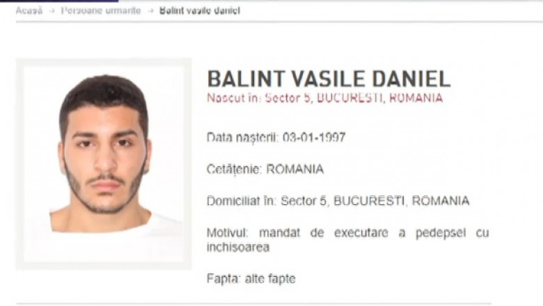 Fiul interlopului Sile Camataru a fost prins in Italia. Era dat in urmarire internationala inca de anul trecut Imagine