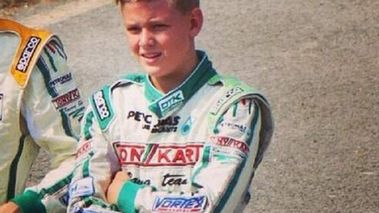 Fiul lui Michael Schumacher s-a clasat al doilea intr-o cursa de karting desfasurata in Belgia Imagine