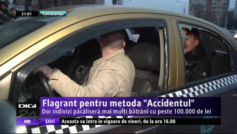  Flagrant pentru metoda "Accidentul". Patru indivizi pacalisera mai multi batrani cu peste 170.000 de lei Imagine