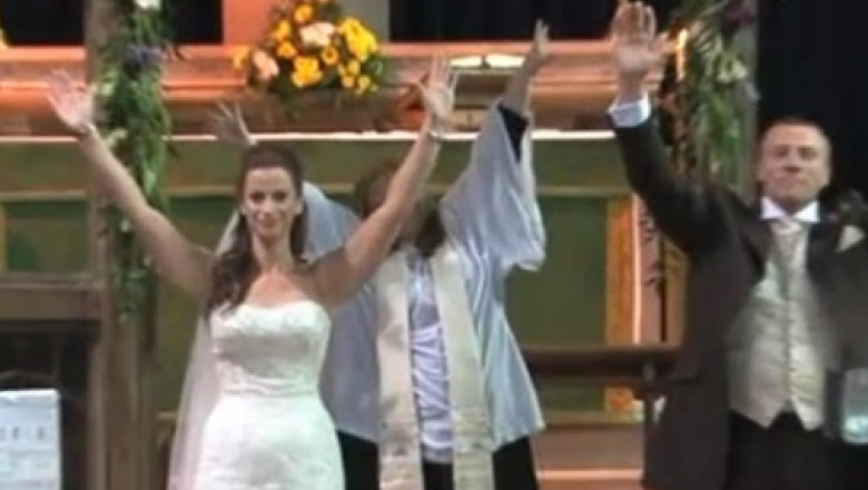 Flash-mob la o nunta in Marea Britanie Imagine