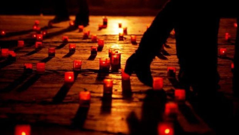 Flash-mob la Timisoara pentru Basarabia Imagine