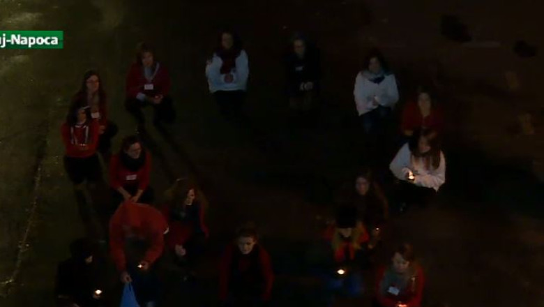 Flash mob studentesc Imagine