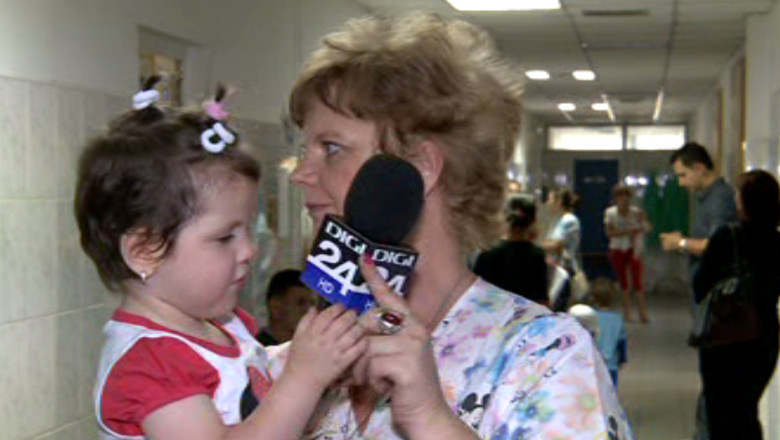 Florentina, fetita infometata de parinti, creste ca in povesti Imagine