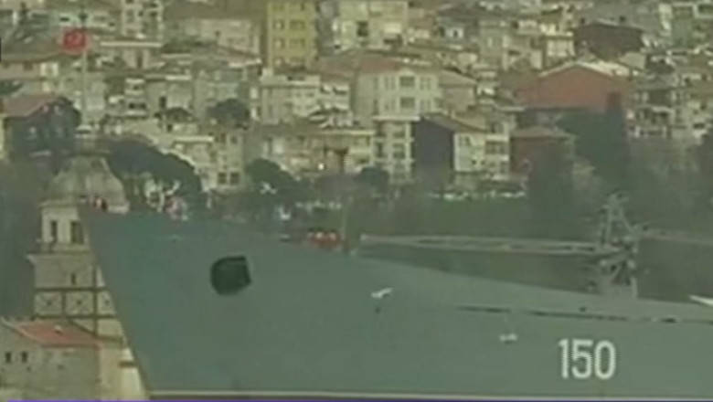 Flota Rusiei face manevre in Marea Neagra Imagine