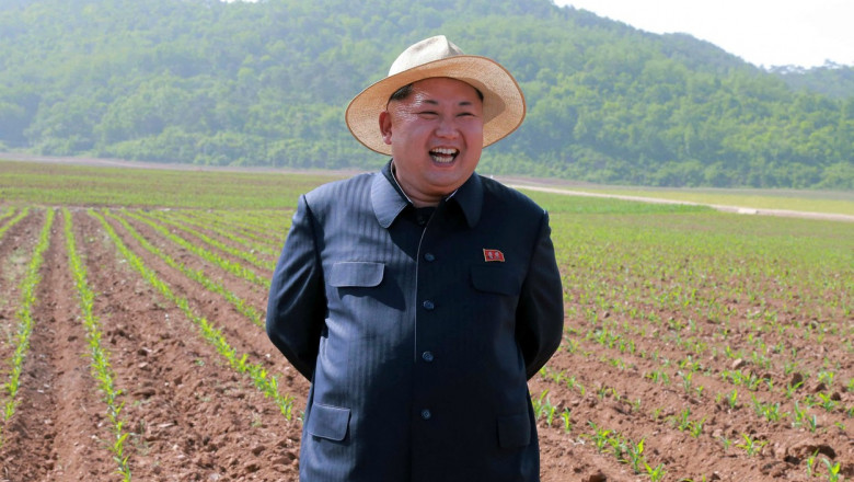 Foamete in Coreea de Nord. Kim Jong Un ordona marirea productiei de hrana si „cresterea randamentului la hectar” Imagine