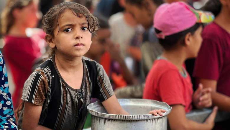 Foametea in randul copiilor din Gaza a atins cel mai inalt nivel: peste 50.000 sufera de malnutritie acuta Imagine