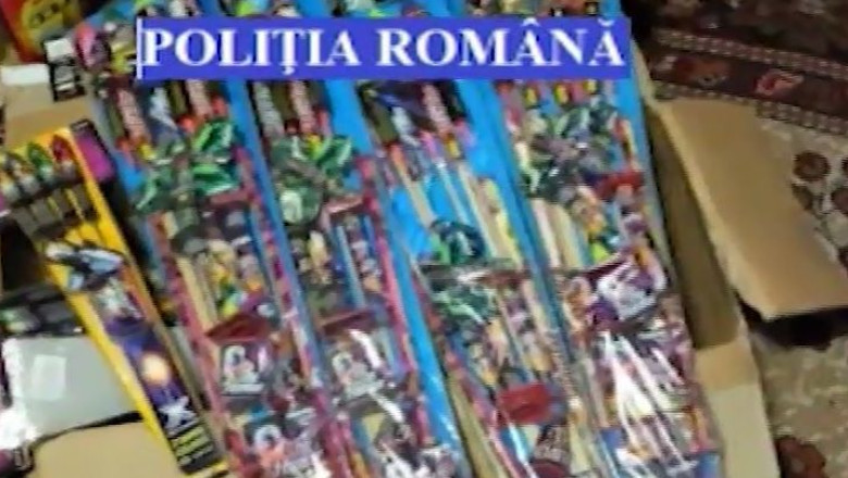 ”Foc de artificii”: materiale pirotehnice confiscate la Jimbolia de politisti Imagine