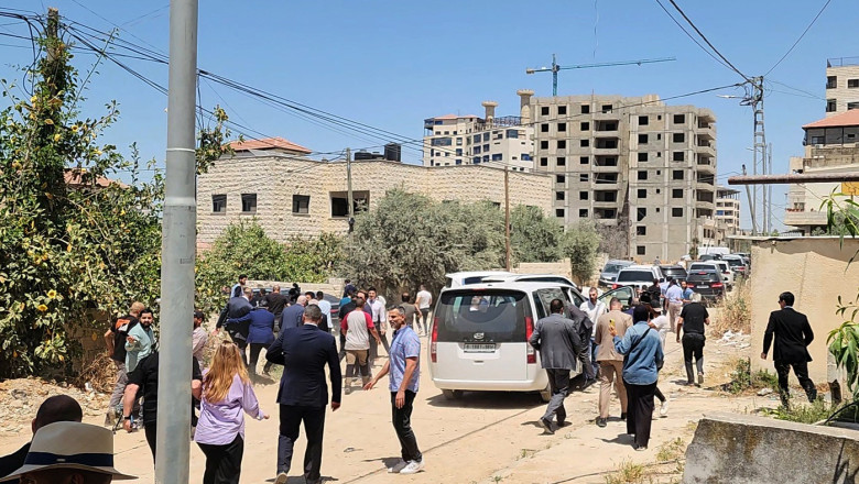 Focuri de avertisment trase asupra unui grup de diplomati in Cisiordania. UE condamna Israelul: „Este inacceptabil” Imagine