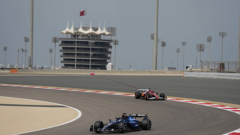 Formula 1: Un autobuz a intrat pe pista in timpul testelor din Bahrain si a provocat intreruperea sesiunii Imagine