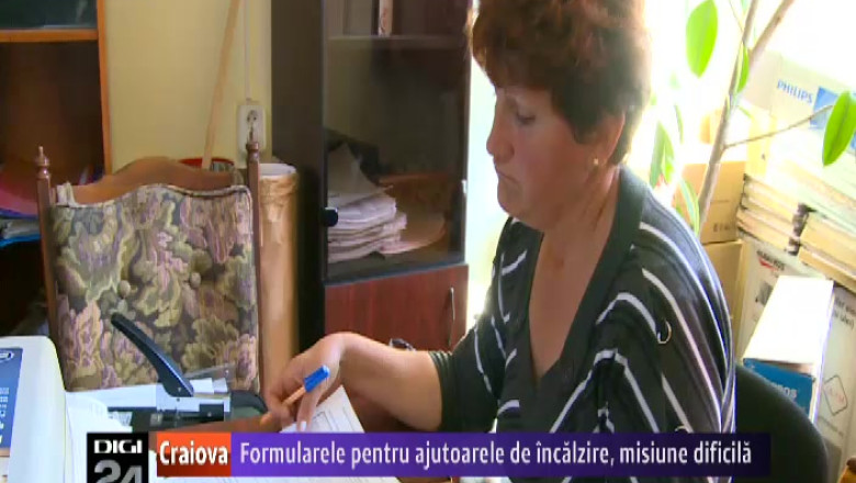 Formularele pentru ajutoarele de incalzire, misiune dificila in comunele din Dolj Imagine