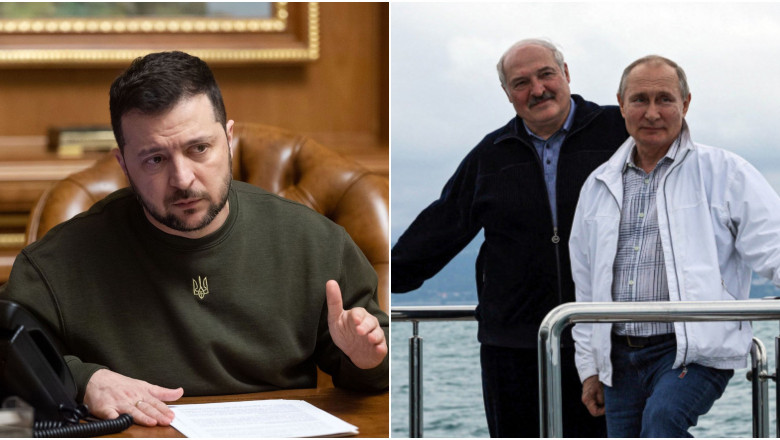 Fortele de aparare aeriana ruso-belaruse, intarite cu rachete. Zelenski: „Ucraina trebuie sa fie pregatita la frontiera cu Belarus” Imagine