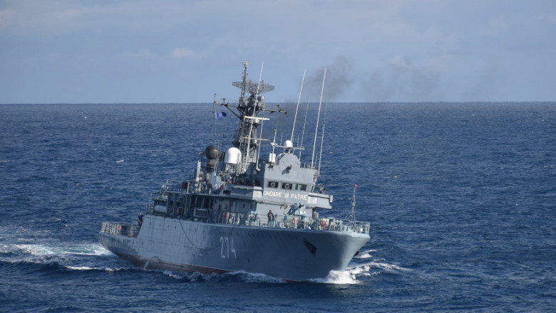 Fortele Navale Romane anunta ca nu au gasit mine marine in deriva, dupa explozia de la Costinesti Imagine