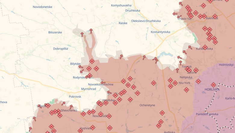 Fortele rusesti au avansat 10 km in spatele liniilor ucrainene de aparare din Donbas. ISW: Asaltul inca nu este o spargere a frontului Imagine