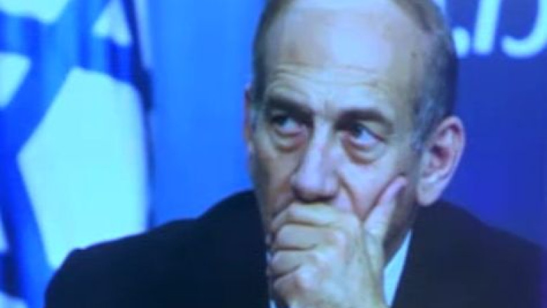 Fost premier israelian, condamnat la sase ani de inchisoare. Ehud Olmert a fost gasit vinovat de coruptie Imagine