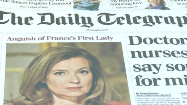 Fosta iubita a lui F. Hollande isi lanseaza cartea despre relatia cu presedintele Imagine