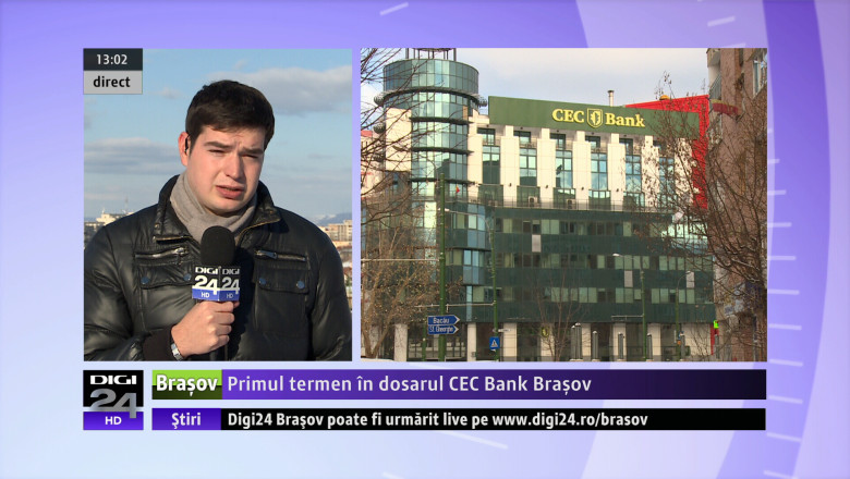 Fosti directori de la CEC Bank Brasov, acuzati in instanta Imagine