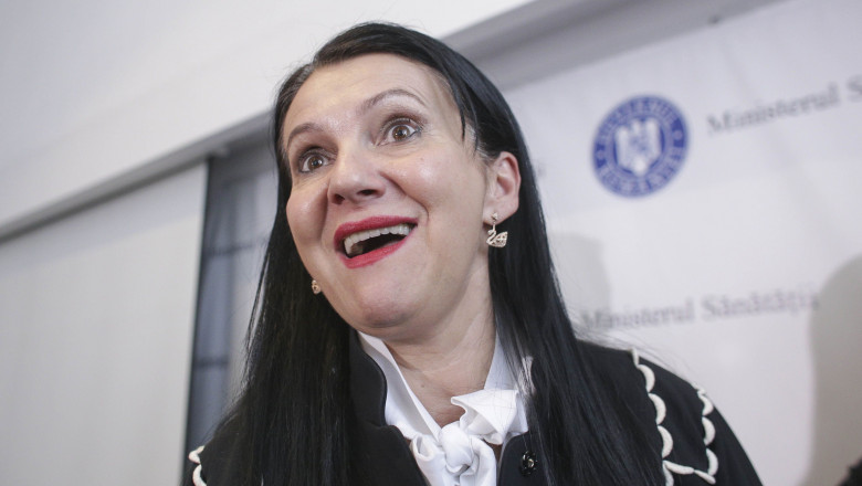 Fostul ministrul al Sanatatii Sorina Pintea a fost condamnata la 3 ani si 6 luni de inchisoare cu executare pentru luare mita Imagine