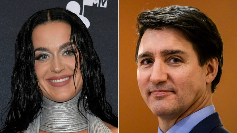 Fostul premier canadian Justin Trudeau, vazut luand masa impreuna cu cantareata americana Katy Perry, la Montreal Imagine