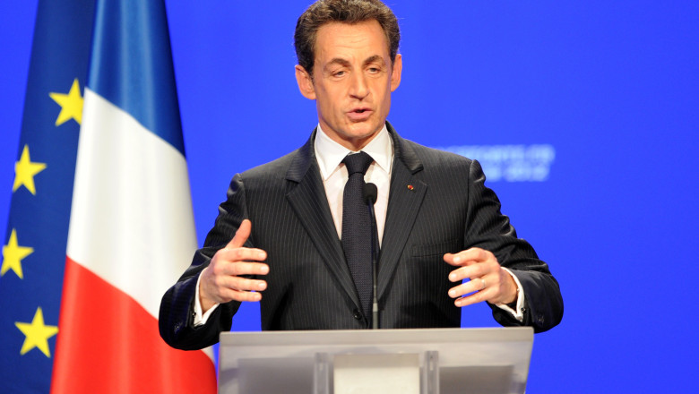 Fostul presedinte al Frantei, Nikolas Sarkozy, retinut pentru trafic de influenta Imagine