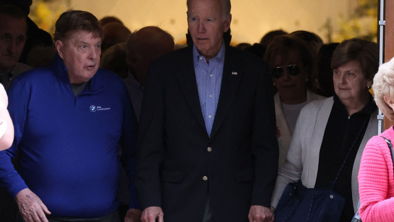 Fostul presedinte al SUA, Joe Biden, a fost operat, pentru a-i fi indepartate leziunile canceroase ale pielii Imagine