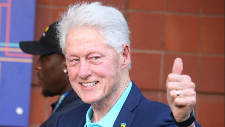 Fostul presedinte american Bill Clinton a fost externat, dupa ce a fost tratat din cauza unei gripe Imagine