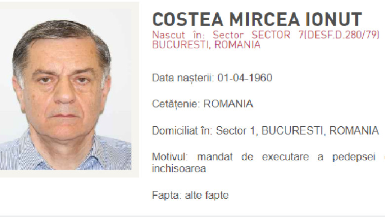 Fostul presedinte Eximbank Ionut Costea a fost dat in urmarire generala, dupa ce a fost condamnat la 6 ani de inchisoare Imagine