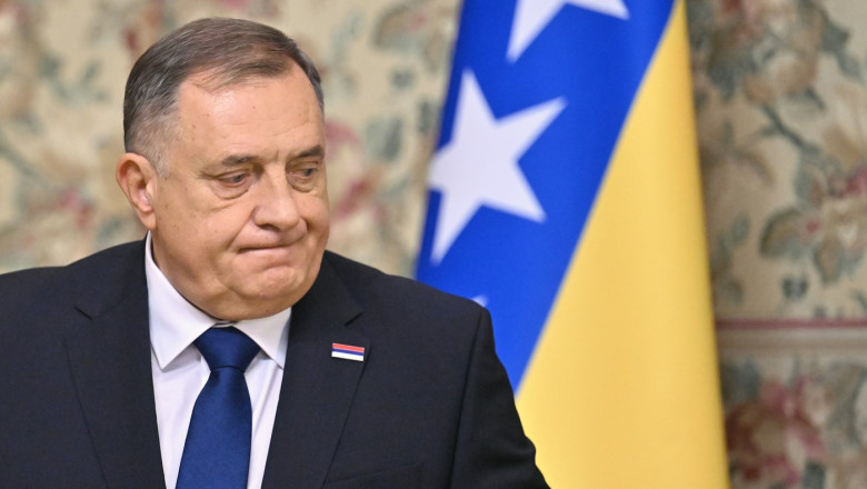 Fostul presedinte Milorad Dodik, persona non grata in Slovenia. Este al cincilea stat al UE care ii interzice accesul pe teritoriul sau Imagine