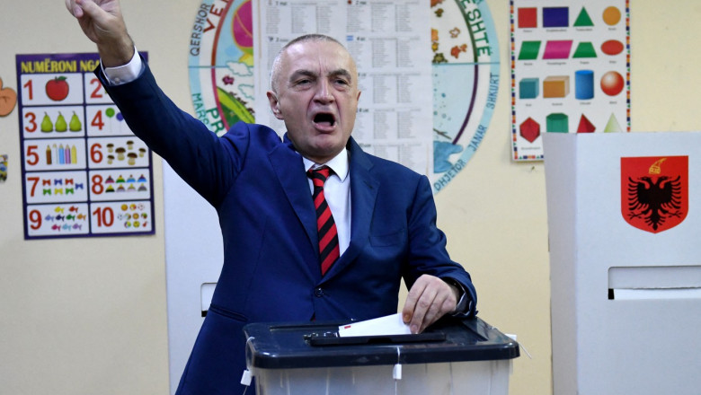 Fostul presedinte si premier albanez Ilir Meta a fost arestat. Este acuzat de frauda si spalare de bani Imagine