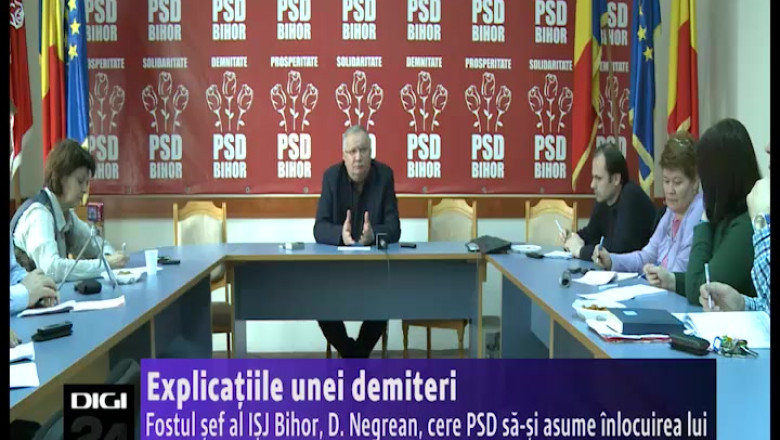 Fostul sef al ISJ Bihor, Daniel Negrean, cere PSD sa-si asume inlocuirea lui Imagine