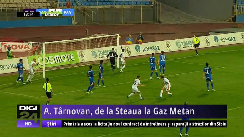 FOTBAL. A. Tarnovan, de la Steaua la Gaz Metan Imagine
