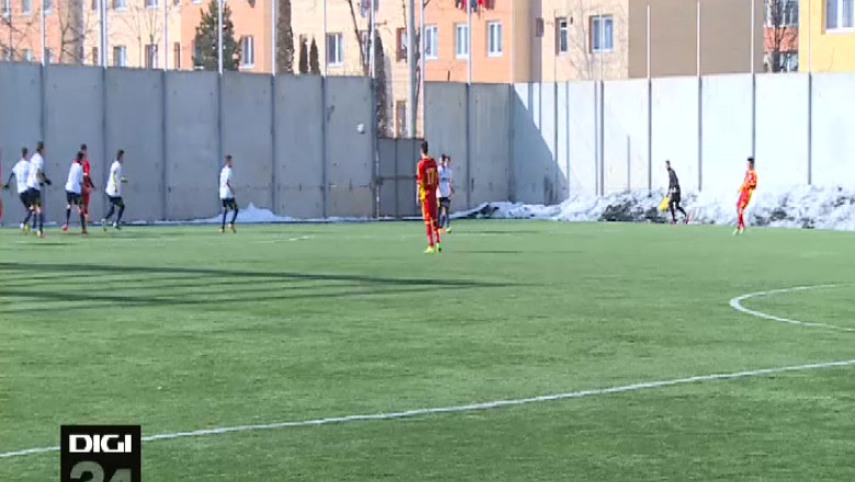 FOTBAL. Amical castigat de tricolorii mici Imagine