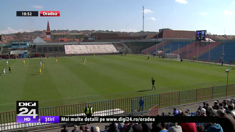 FOTBAL. Atacantul FC Bihor, Raymond Lukacs, golgheterul seriei a doua din liga secunda Imagine