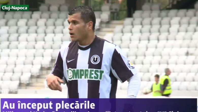 Fotbal. Au inceput plecarile. Mijlocasul Karim Boutadjine si-a reziliat contractul cu Universitatea Cluj Imagine